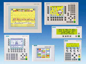 Paineis de comando do operador SIEMENS